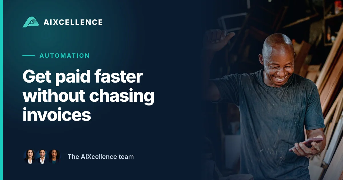 AIXcellence card: Get paid faster without chasing invoices