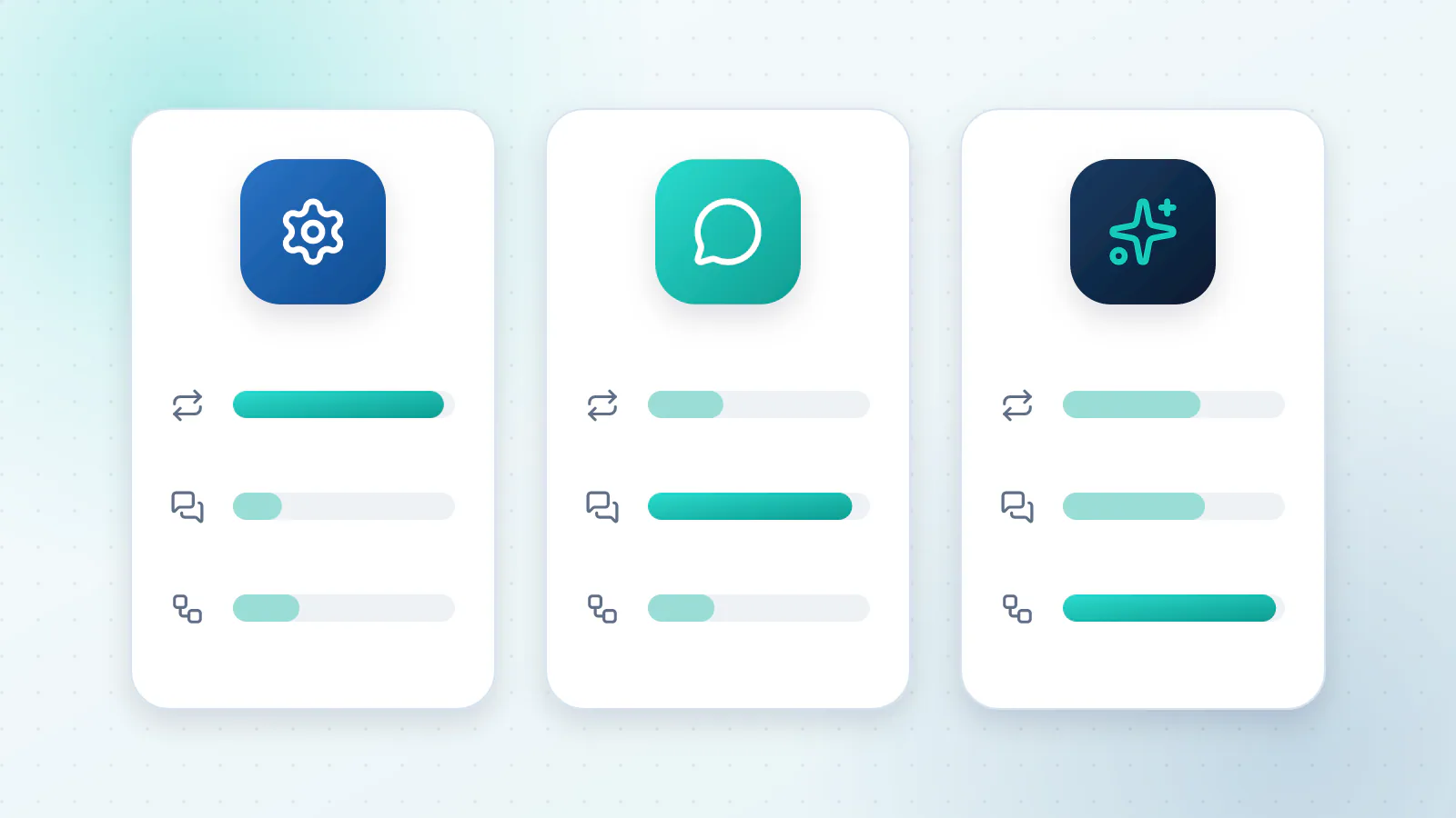 Automation, a chatbot and an AI agent compared by what each does best